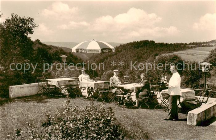 Kurtscheid Gasthaus Pension Alois Beck Terrasse