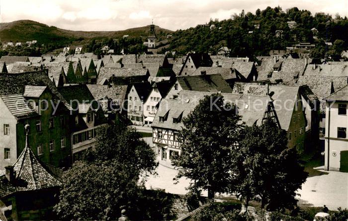 Hersbruck Bayern mit Hansgoergl und Michelsberg