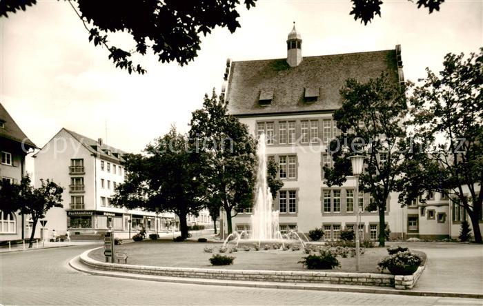 Schwabach Schillerplatz Brunnen