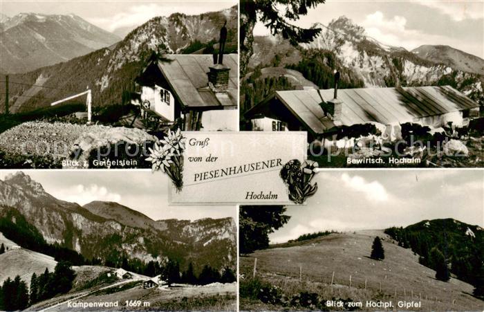 Marquartstein Geigelstein Hochalm Kampenwand Hochpl Gipfel