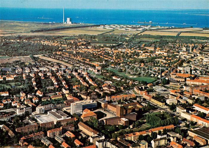 Wilhelmshaven  CITY Fliegeraufnahme