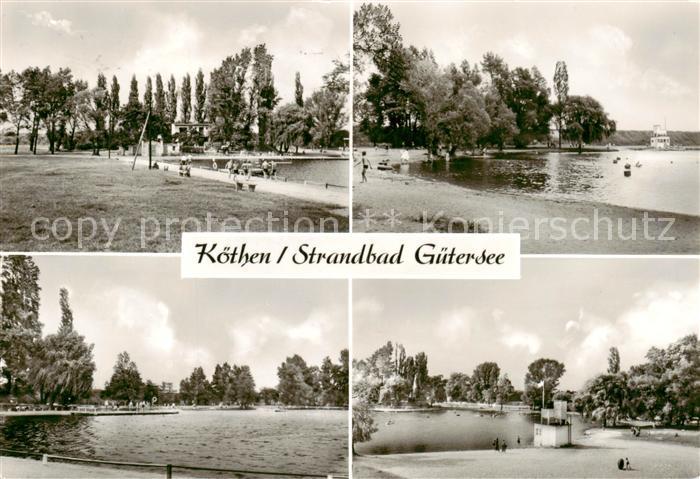 Koethen Anhalt Strandbad Guetersee Details