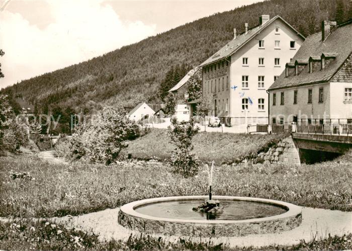 Wildenthal Eibenstock Konsum Hotel Am Auerberg Brunnen