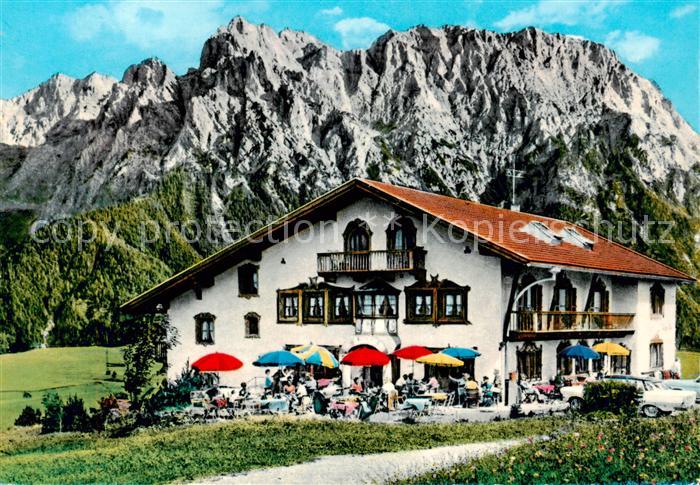 Mittenwald Bayern Tonihof Karwendelgebirge
