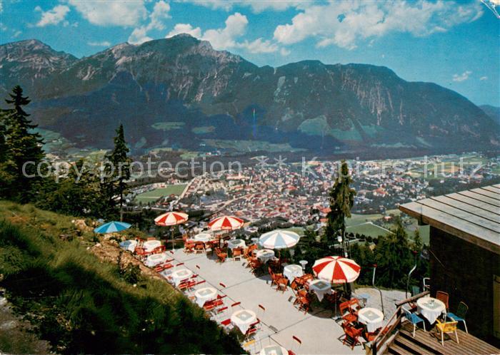 Bad Reichenhall Stadtberglift Terrasse Hochstaufen