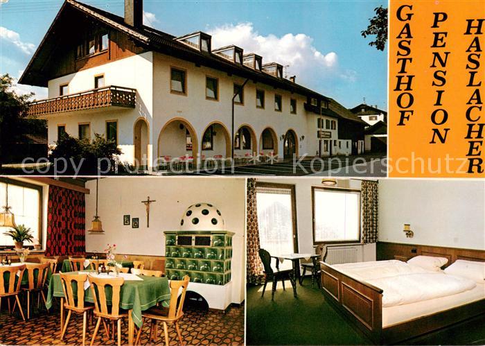 Boebing Gasthof Pension Haslacher Gaststube Zimmer