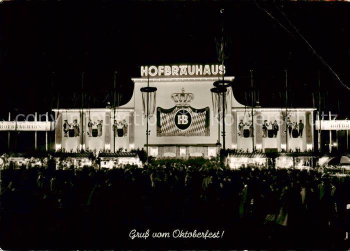 Muenchen Bayern Oktoberfest Hofbraeuhaus