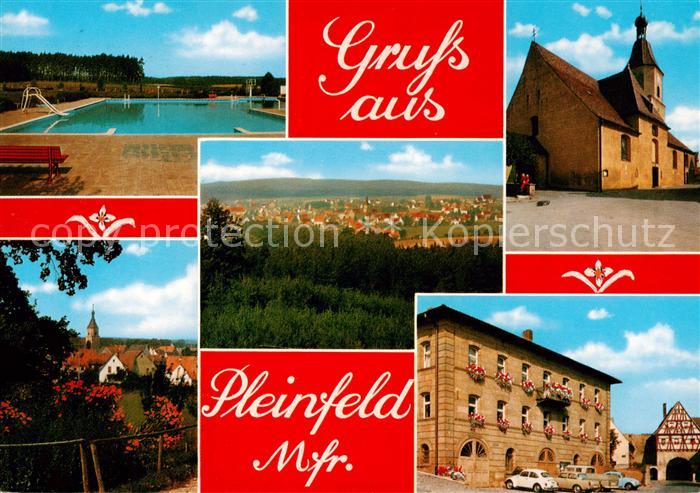 Pleinfeld Schwimmbad Kirche Rathaus