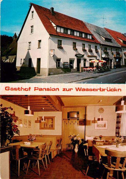 Velden  Woerthersee AT Gasthof Pension zur Wasserbrueckn Gaststube