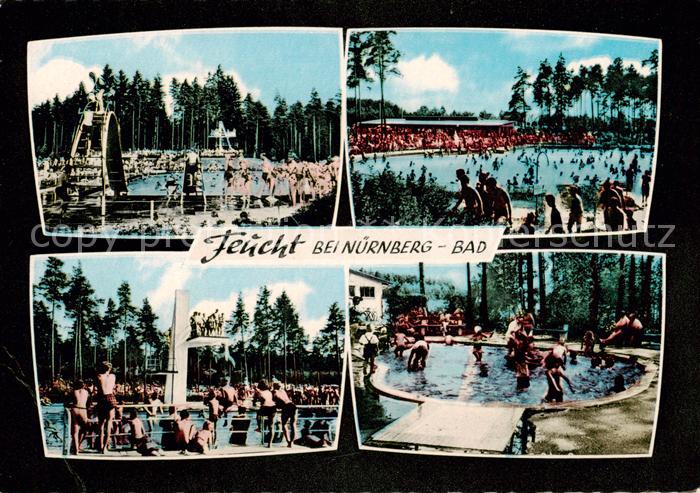 Feucht Freibad Sprungturm