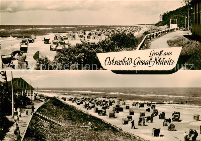 Graal-Mueritz Ostseebad Strand Panorama