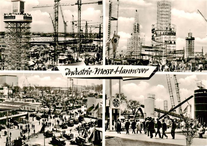 HANNOVER  CITY Industrie Messe Hannover Teilansichten