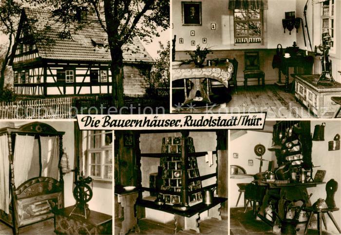 Rudolstadt Die Bauernhaeuser
