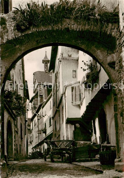 Riquewihr Haut Rhin La rue des Juifs et le Dolder