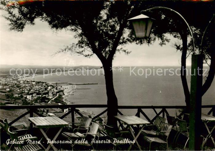 Gabicce Mare IT Panorama dalla Pizzeria Posillipo