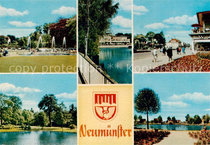 Neumuenster  Schleswig-Holstein Park Teilansichten