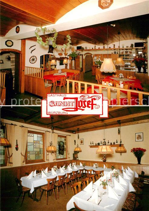 WueRZBURG Bayern Gasthaus Sankt Josef Gastraeume