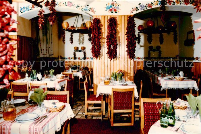 Budapest HU Kalocsai Paprika Csarda Restaurant