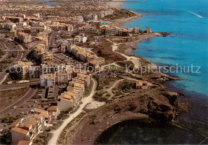 Cap-d Agde La Conque vue aérienne