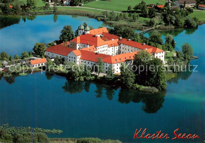 Seeon Klostersee Ehemaliges Inselkloster