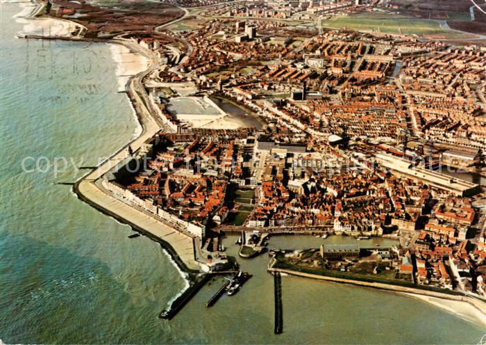 Vlissingen Zeeland NL Fliegeraufnahme