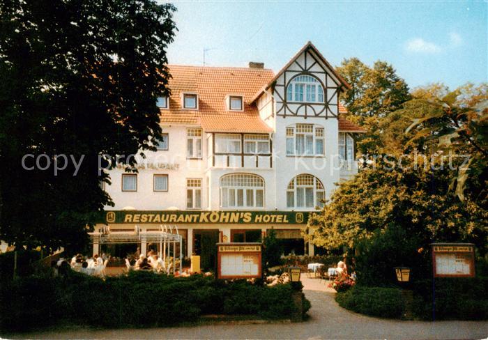 Timmendorfer Strand Koehns Hotel Restaurant Terrasse