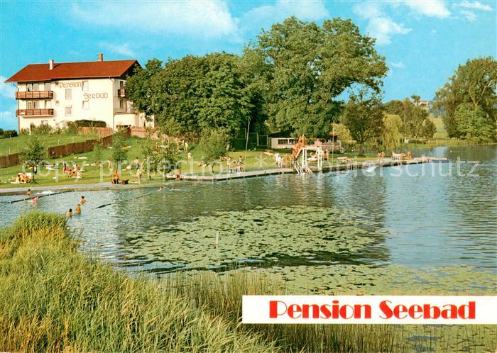 See Sulzberg Pension Seebad Uferpartie am See