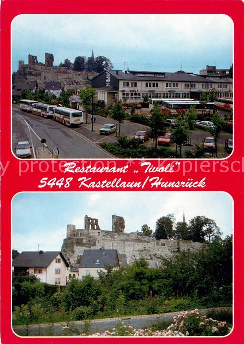 Kastellaun Hunsrueck Restaurant Tivoli Burgruine