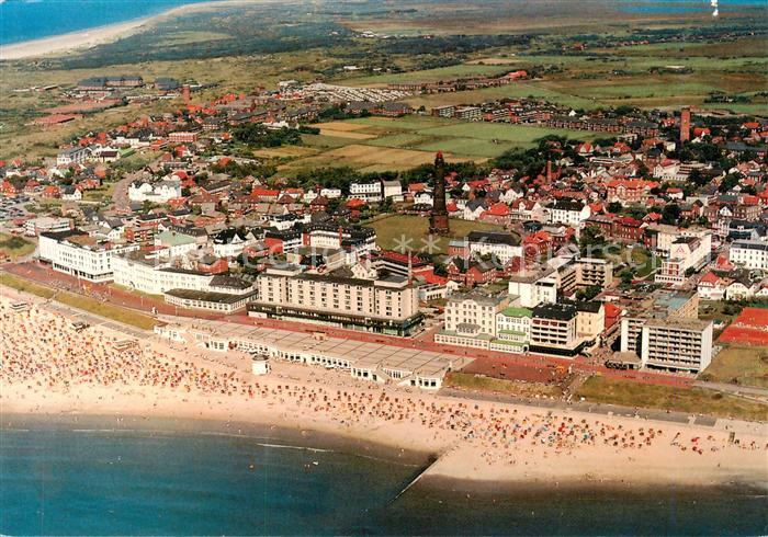 Borkum Nordseeheilbad Insel im Hochseeklima Strand