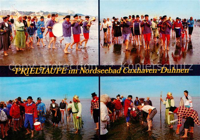 Duhnen Cuxhaven Prieltaufe im Nordseebad