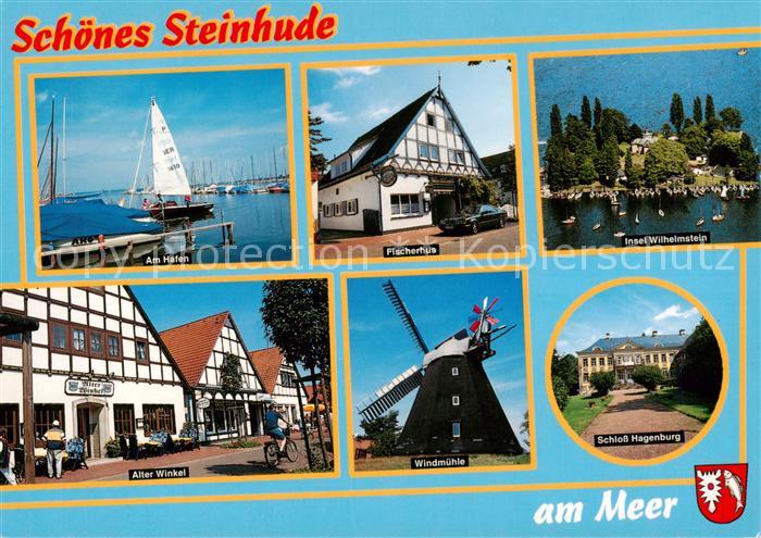 Steinhude Wunstorf Hafen Fischerhaus Insel Wilhelmstein Alter Winkel Windmuehle