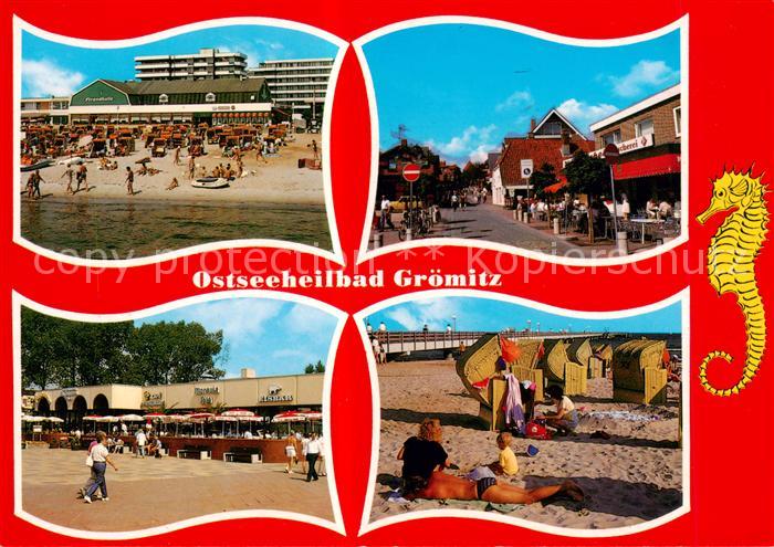 Groemitz Ostseebad Strandpartien Strasse