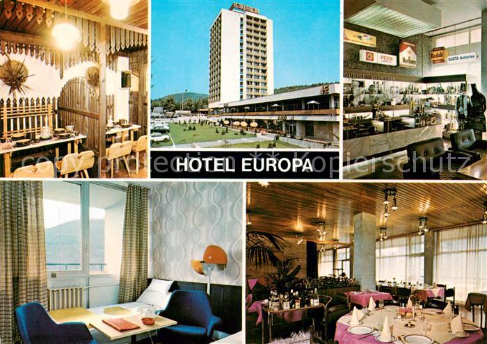 Budapest HU Hotel Europa Gastraeume Zimmer