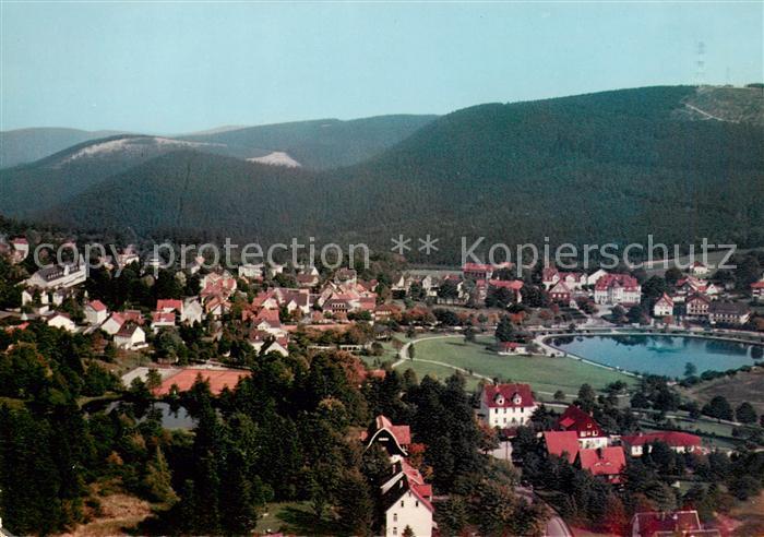 Hahnenklee-Bockswiese Harz Fliegeraufnahme