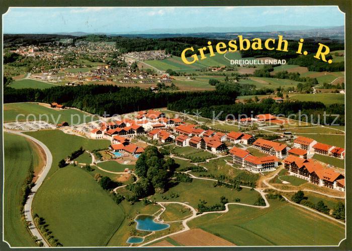 Griesbach Rottal Kurgebiet Fliegeraufnahme