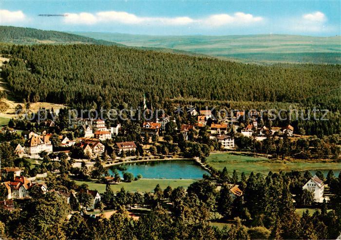 Hahnenklee-Bockswiese Harz Fliegeraufnahme