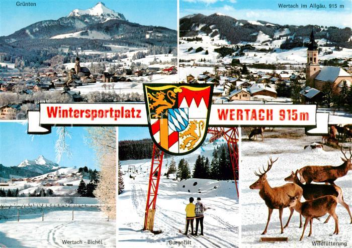 Wertach Gruenten Wertach Bichel Buronlift Wildfuetterung