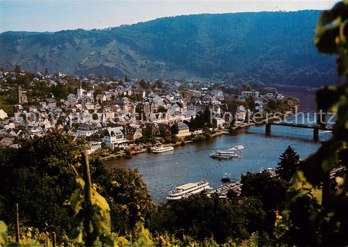 Traben-Trarbach Mosel Panorama Moselpartie