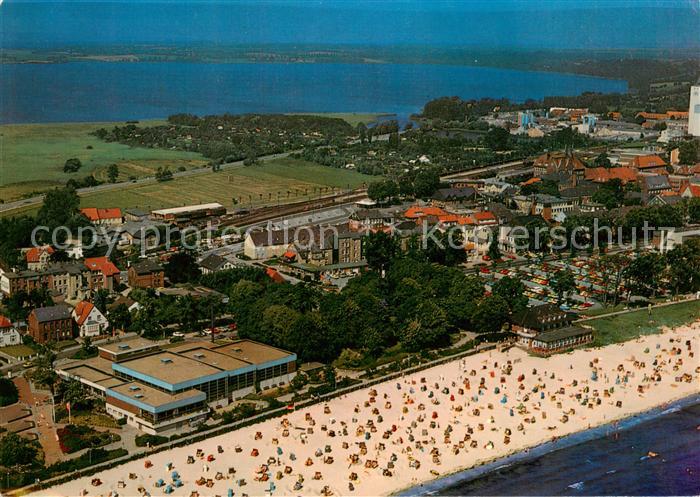 Eckernfoerde Ostseebad Fliegeraufnahme