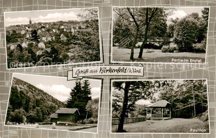 Birkenfeld Wuerttemberg Panorama Enztalpartien Pavillon