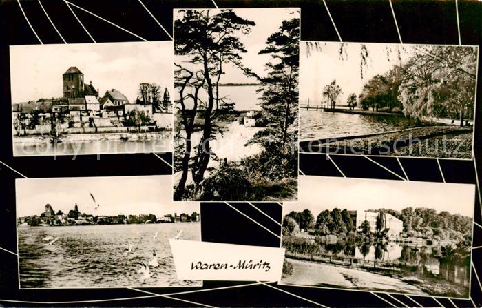 Waren Mueritz Partien an der Mueritz