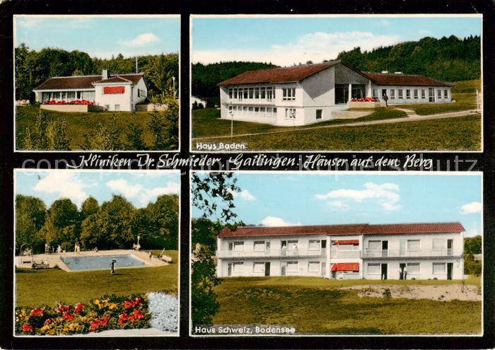Gailingen Kliniken Dr Schmieder Haus Baden Schwimmbad Haus Schweiz Bodensee
