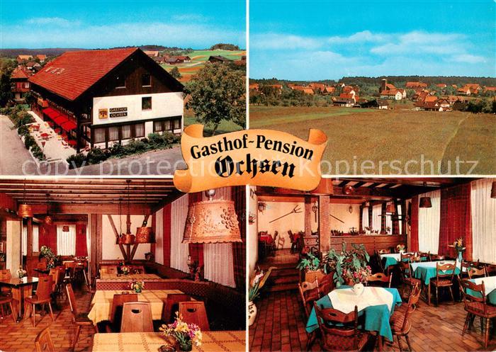 Zwerenberg Calw Gasthof Pension Ochsen Gastraeume Panorama