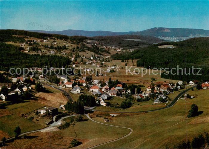 Altglashuette Schwarzwald Panorama mit Blick nach Falkau