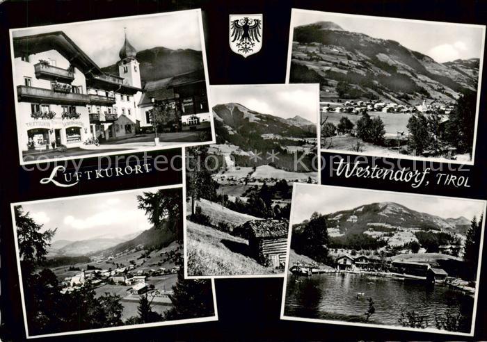 Westendorf Tirol Kirche Teilansichten Panorama