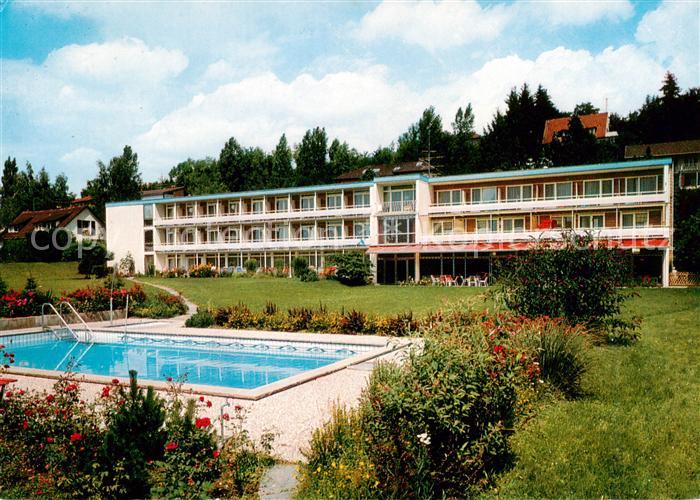 ueberlingen Bodensee Sanatorium Irmgard Schwimmbad