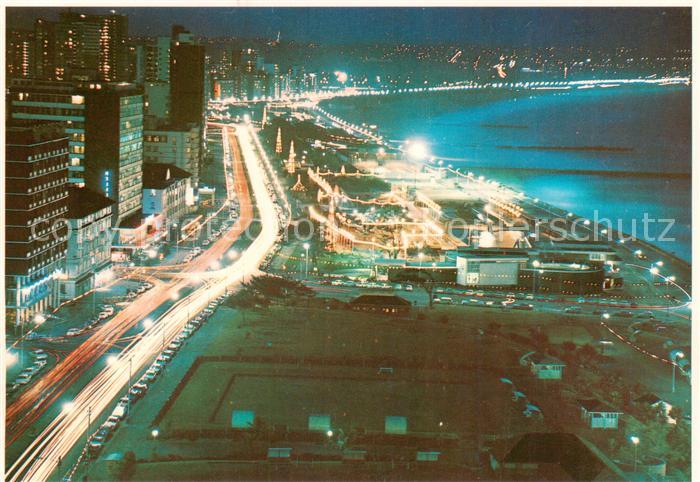 Durban  South Africa Seafront by night