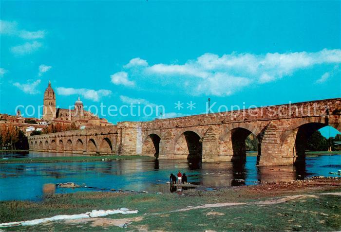 Salamanca  ES Puente Romano y Catedral