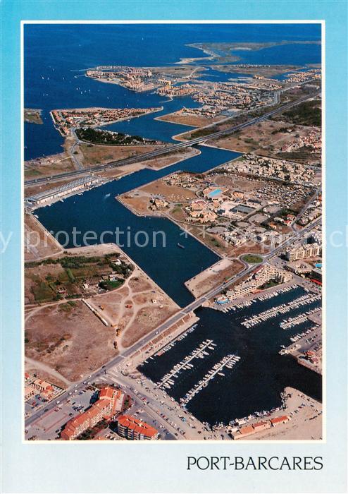 Port-Barcares 66 Pyrenees-Orientales Vue generale aerienne