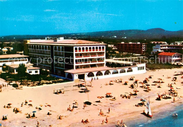 Comarruga Vendrell Costa Dorada ES Gran Hotel Europe Fliegeraufnahme